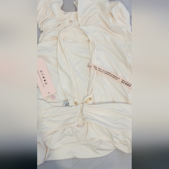 Brand New Oh Polly strapless dress Maxi Size 12 - Picture 8 of 11